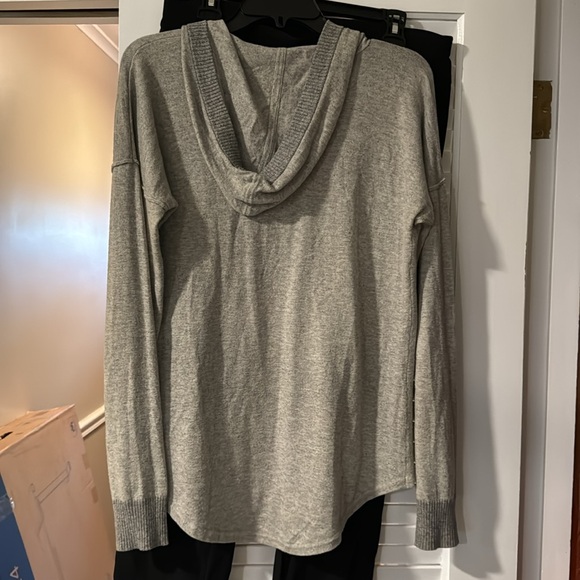 Grey SmartWool hoodie sweater M - Picture 5 of 6